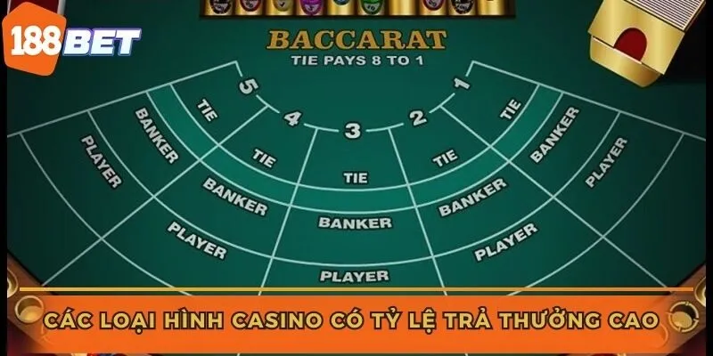 Casino 188bet được đánh giá cao về chất lượng và có thưởng khủng